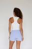 SHE & HERS, High quality, Essential, Tank Top, Basics, White / Blue